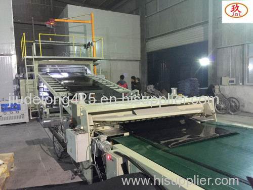 Cars interior sheet extruder production line