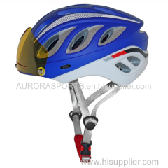 Cutting Edge Design Multi-purpose Removable Visor Bicycle Helmet With Anti UV Goggle