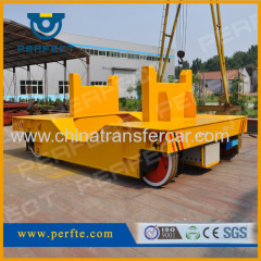 Electric Railway Transfer Trolley For Steel Ladle