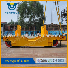 Electric Railway Transfer Trolley For Steel Ladle