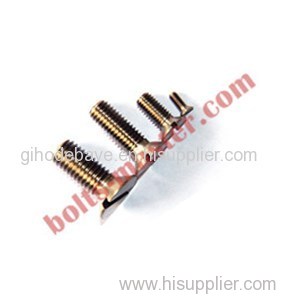 Titanium Slotted Flat Head Countersunk screw