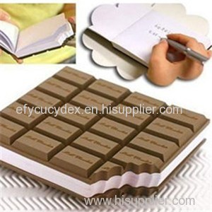 Buy cheap high quality notepad chocolate shape notepad