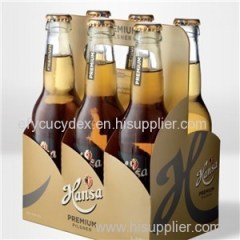 Customized Strong Corrugated Paper Bottle Package Box