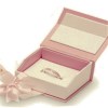 Custom Printed Paper Collapsible Engagement Ring Jewelry Box