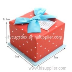 Exquisite Workmanship Christmas Gift Box With Lid