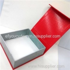 Professional Design Leather Belt Clamshell Gift Box