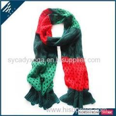 Winter Knitted Scarf Product Product Product