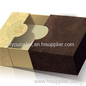 China made luxury Drawer shaped box for party