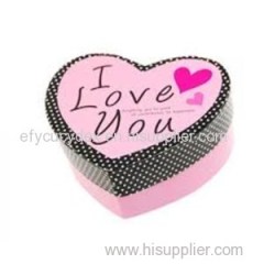 Attractive Designs Heart Shape Gift Box With Lid