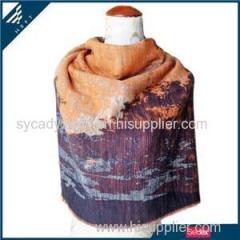 Orange Woven Scarf Product Product Product