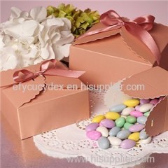 Flower Edge Favor Candy Boxes