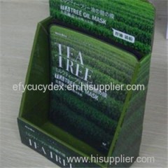 Wholesale Cheap Cosmetic Display Box For Facial Mask Used In Supermarke