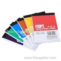 Standard Size Of Full Printing Notepad With Cover