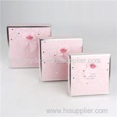 Packaging Box With Soft Touch Paper Square Gift Box Cosmetic Gift Box