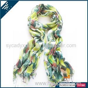 Flower Print Scarf Product Product Product
