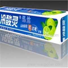 Cheap Custom Rectangle Toothpaste Gift Box Manufacture