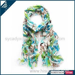 Spring Print Scarf Product Product Product