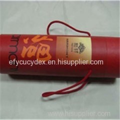 Wholesale Round Wine Bottle Gift Box With Ribbon