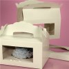 Window Gable Cupcake Boxes With Insert