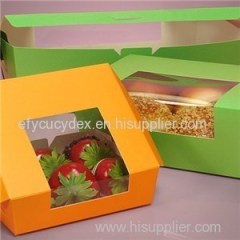 Wrap Around Window Bakery Boxes