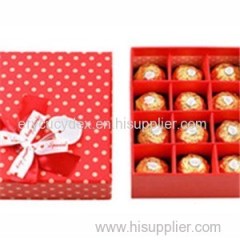 Most Popular Custom Chocolate Package Rectangle Gift Box