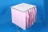 High Efficiency F7 Pocket Air Filter Pink Dust Collector Filter Bags Without Clapboard
