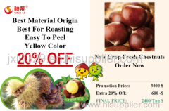fresh chestnuts new order accept now