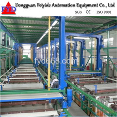 Feiyide Automatic ABS Chrome plating Hanging-arm Barrel Plating Equipment