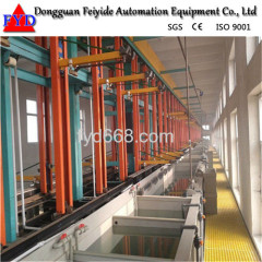 Feiyide Automatic Vertical Lift Galvanizing Rack Plating Production Line for Hinges