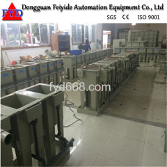 Feiyide Manual Rack Copper Electroplating / Plating Production Line for Metal Parts