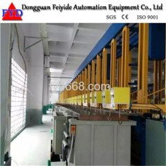 Feiyide Automatic Vertical Lift Copper Electroplating / Plating Production Line for Hinges
