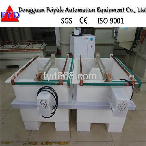 Feiyide Manual Copper Barrel Electroplating / Plating Production Line for Hinges