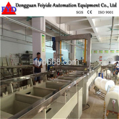 Feiyide Semi-automatic Galvanizing Barrel Plating Production Line for Fastener / Button