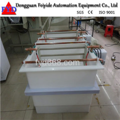 Feiyide Zinc Silver Plating Tank machine for Hardware Parts Electroplating