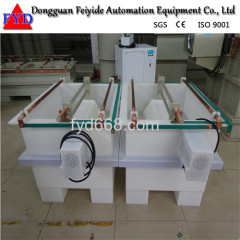 Feiyide Manual Zinc / Galvanizing Barrel Plating Production Line for Metal Parts