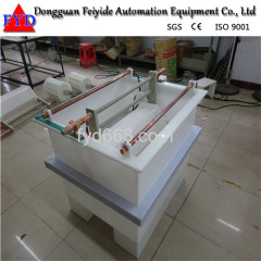 Feiyide Zinc Silver Plating Tank machine for Hardware Parts Electroplating