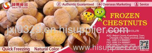 Frozen peeled chestnut organic natural best quality