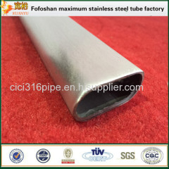 316 Mirror Surface Oval Steel Pipe Stainless Steel Special Shaped Tube In China