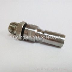 CBI BSP male thread male plug with 60 degree cone