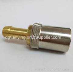 Shut-off valve staubli socket type mold coupler