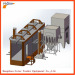 Multi-cyclone after filters recovery system electrostatic powder coating booth