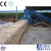 Waste Paper Hydraulic Baling Machine feeding by conveyor