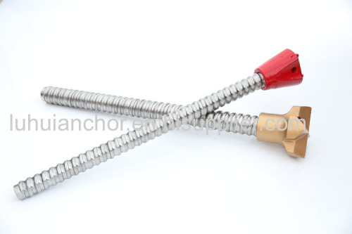 Construction SDA Hollow Drilling Rock Anchor Bolts & Reinforcing Steel Bars
