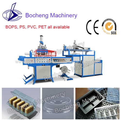 Automatic Plastic Thermoforming Machine for Cake Tray