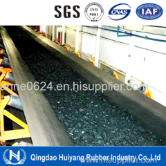 Conventional rubber conveyor belt