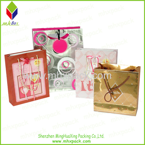 Transparent Printing Paper Fashion Gift Bag