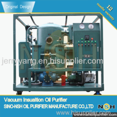 Used Hydraulic Oil Purification Installation with High Efficiency