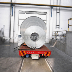 Electric Material Handling Equipment Steel Coil Transport Cart
