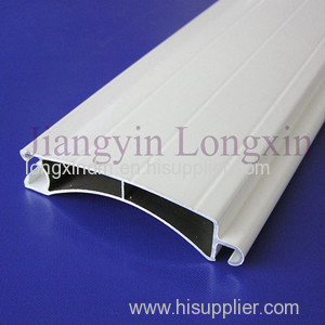 Aluminum roller shutter profile white powder coated