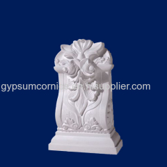 substitution of gypsum plaster/construction mold materials/plaster corbels